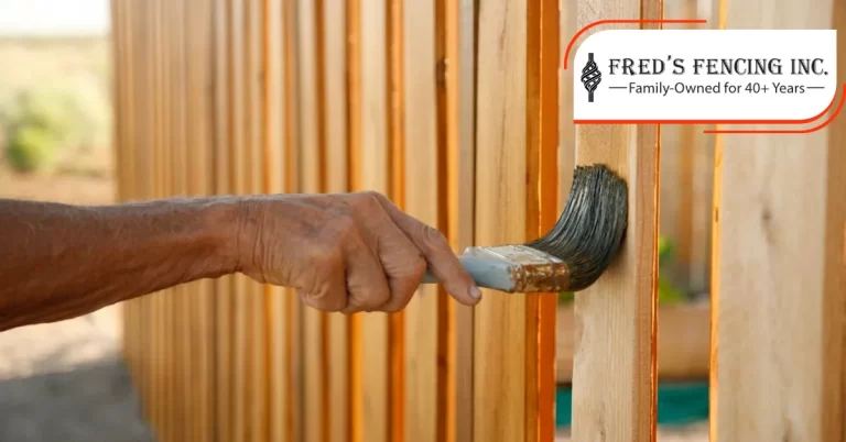 Why Paint or Stain Your Fence
