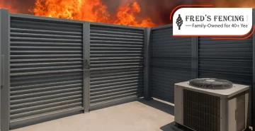 Fire Resistant Fencing for Zone