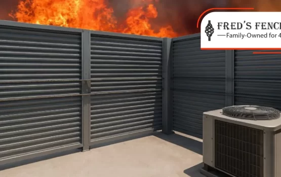 Fire Resistant Fencing for Zone