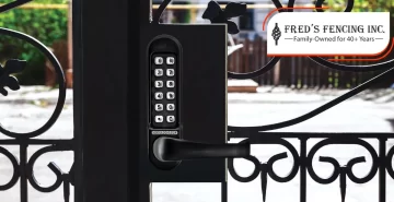Mechanical Codes Locks for Wrought Iron Pedestrian Gates
